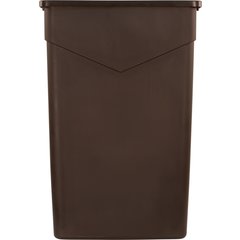 34202369 TrimLine™ Rectangle Waste Container 23 Gallon - Dark Brown