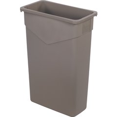 34202306 TrimLine™ Rectangle Waste Container 23 Gallon - Beige