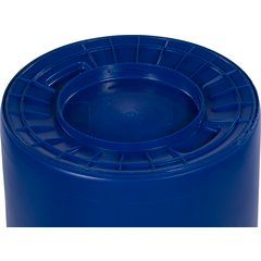 34104414 Bronco™ Round Waste Bin Trash Container 44 Gallon - Blue