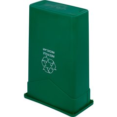 342023REC09 TrimLine™ Rectangle RECYCLE Waste Container 23 Gallon - Green