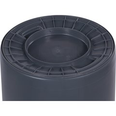 34104423 Bronco™ Round Waste Bin Trash Container 44 Gallon - Gray