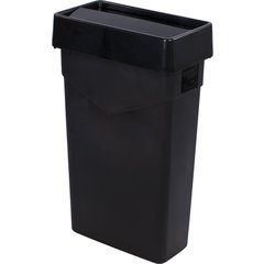 34202303 TrimLine™ Rectangle Waste Container 23 Gallon - Black