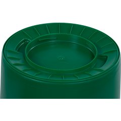34103209 Bronco™ Round Waste Bin Trash Container 32 Gallon - Green