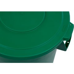 34103209 Bronco™ Round Waste Bin Trash Container 32 Gallon - Green