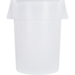 34104402 Bronco™ Round Waste Bin Trash Container 44 Gallon - White