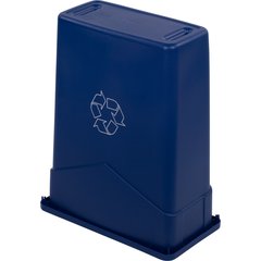 342015REC14 TrimLine™ Rectangle RECYCLE Waste Container 15 Gallon - Blue