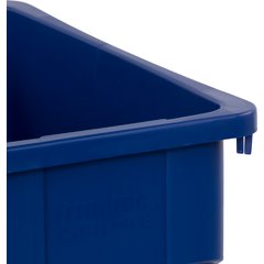 342015REC14 TrimLine™ Rectangle RECYCLE Waste Container 15 Gallon - Blue