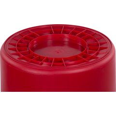 34105505 Bronco™ Round Waste Bin Trash Container 55 Gallon - Red