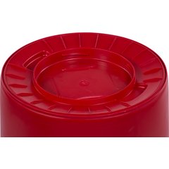 34103205 Bronco™ Round Waste Bin Trash Container 32 Gallon - Red
