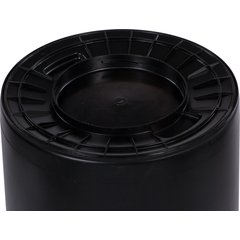 34104403 Bronco™ Round Waste Bin Trash Container 44 Gallon - Black