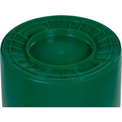 34104409 Bronco™ Round Waste Bin Trash Container 44 Gallon - Green
