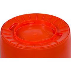 34103224 Bronco™ Round Waste Bin Trash Container 32 Gallon - Orange