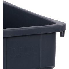 34201523 TrimLine™ Rectangle Waste Container 15 Gallon - Gray