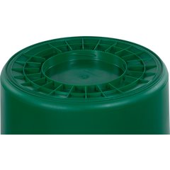 34105509 Bronco™ Round Waste Bin Trash Container 55 Gallon - Green