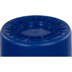 34105514 Bronco™ Round Waste Bin Trash Container 55 Gallon - Blue