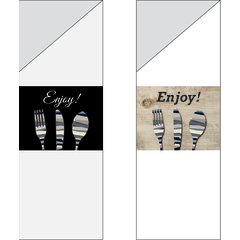 DXCTCADNS1003 Napkin Sleeve 16" x 16" (300/cs) - Black