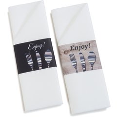 DXCTCADNS1003 Napkin Sleeve 16" x 16" (300/cs) - Black