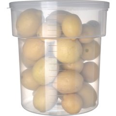 180530 Polypropylene Bain Marie Food Storage Container 18 qt - Translucent