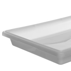 1064002 StorPlus™ Polyethylene Food Storage Container 5 gal, 26" x 18" x 3.5" - White