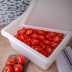 1064802 StorPlus™ Polyethylene Food Storage Container Colander 26" x 18" - White