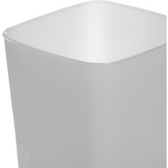 154402 StorPlus™ Polyethylene Space Saver Food Storage Container 4 qt - White