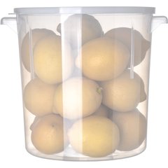060530 Polypropylene Bain Marie Food Storage Container 6 qt - Translucent