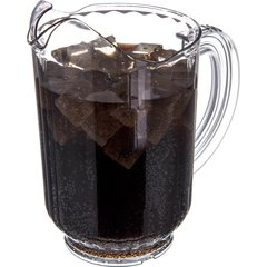 554707 Versapour® SAN Pitcher with Window 60 oz. - Clear