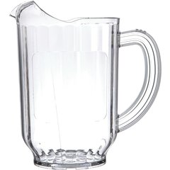 554707 Versapour® SAN Pitcher with Window 60 oz. - Clear