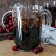 554707 Versapour® SAN Pitcher with Window 60 oz. - Clear