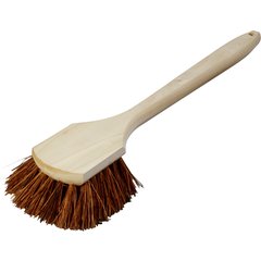 4549300 Sparta® Utility Scrub Brush With Stiff Palmyra Bristles 20" x 5" - Black