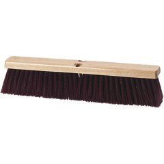 3621932400 Flo-Pac® Crimped Polypropylene Sweep w/Brace 24" - Maroon