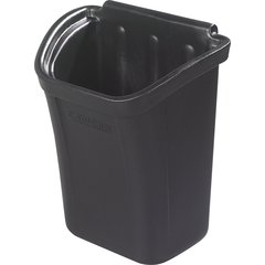 CC11TH03 Bussing Cart Trash Bin 7 Gallon - Black
