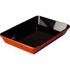 8920406 Mosaic™ 4 qt Baker 14" x 9-1/2" - Black-Terra Cotta