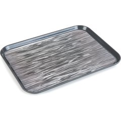 DXSMC1418NSQ44 Glasteel™ Quarry Non-Skid Tray 14" x 18" (12/cs) - Graphite Grey