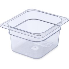 Details about   NEW CARLISLE 10202B07 STORPLUS FULL SIZE CLEAR POLYCARBONATE FOOD PAN PACK OF 6 
