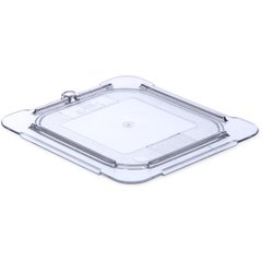 10316U07 StorPlus™ Polycarbonate Flat Universal Lid 1/6 Size - Clear