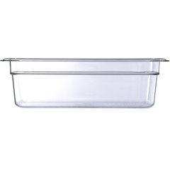 3066107 StorPlus™ Polycarbonate Food Pan 1/3 Size, 4" Deep - Clear