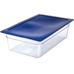 10202B07 StorPlus™ Polycarbonate Food Pan Full-Size, 6" Deep - Clear