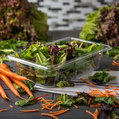 3068007 StorPlus™ Polycarbonate Food Pan 1/4 Size, 2.5" Deep - Clear