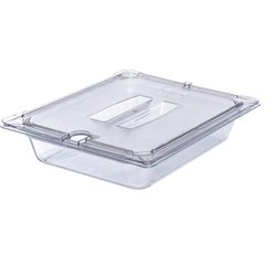 10220B07 StorPlus™ Polycarbonate Food Pan 1/2 Size, 2.5" Deep - Clear