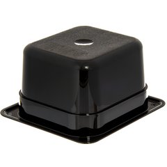 3068403 StorPlus™ Polycarbonate Food Pan 1/6 Size, 4" Deep - Black