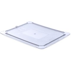 10236U07 StorPlus™ Polycarbonate Flat Universal Lid 1/2 Size - Clear