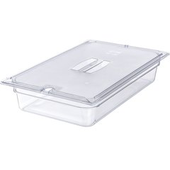 10201B07 StorPlus™ Polycarbonate Food Pan Full-Size, 4" Deep - Clear