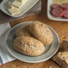 6400718 Grove Melamine Bread And Butter Plate 7" - Smoke