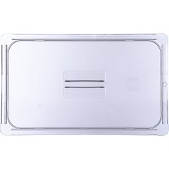 10210U07 StorPlus™ Polycarbonate Handled Universal Lid Full-Size - Clear