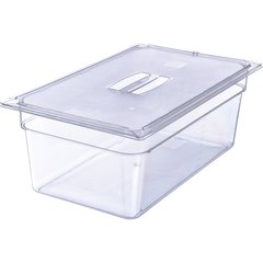 10203B07 StorPlus™ Polycarbonate Food Pan Full-Size, 8" Deep - Clear