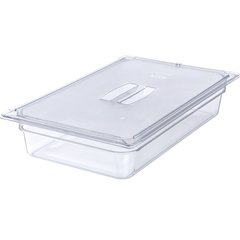 10201B07 StorPlus™ Polycarbonate Food Pan Full-Size, 4" Deep - Clear