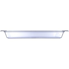 10200B07 StorPlus™ Polycarbonate Food Pan Full-Size, 2.5" Deep - Clear