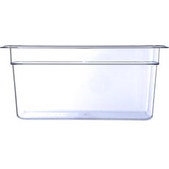 3066207 StorPlus™ Polycarbonate Food Pan 1/3 Size, 6" Deep - Clear