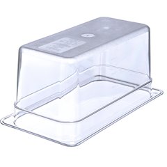 3066207 StorPlus™ Polycarbonate Food Pan 1/3 Size, 6" Deep - Clear